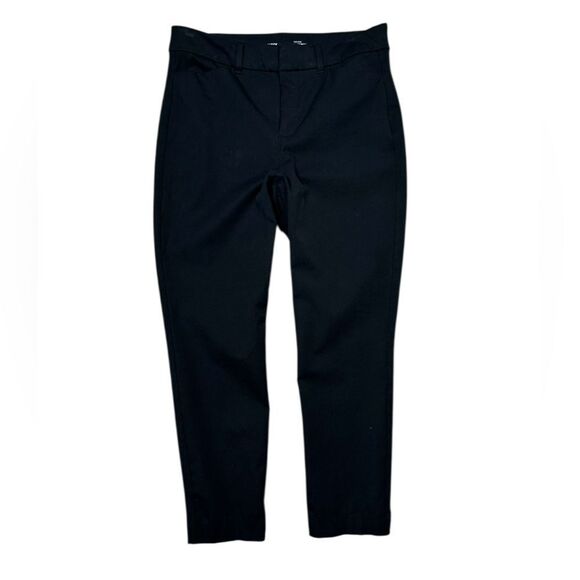 Old Navy Black High Rise Pixie Skinny Ankle Chino Dress Pant Size 6 - Picture 3 of 10